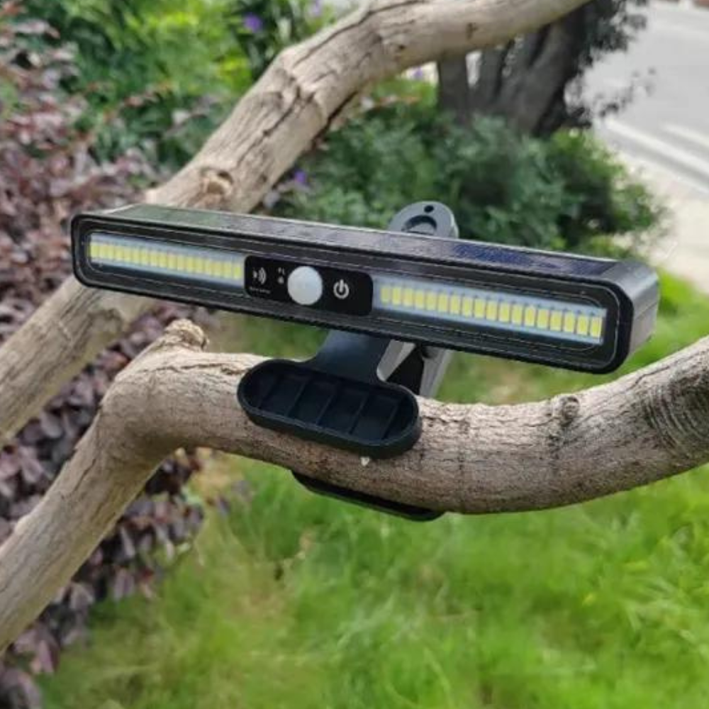 Royelux Solarbetriebene Außen Gartenlampe - Wasserdichtes LED mit Bewegungsmelder