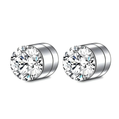 Frendorf | Premium Unisex Magnetische Kristall Design Steckerohrringe