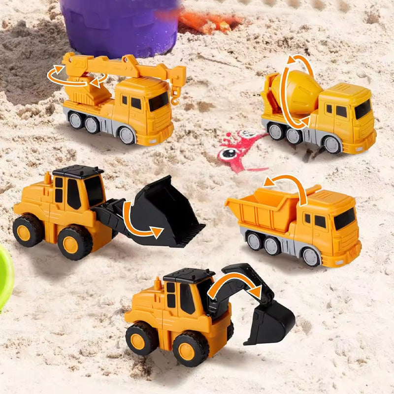 Frendorf | Magnetisches Transform-Engineering-Auto-Zusammenbauspielzeug