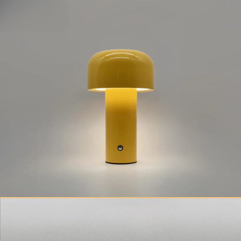 Frendorf | PowerMush Wiederaufladbare LED Pilzlampe | Stimmungslicht | Kabellose Tischlampe für Zuhause