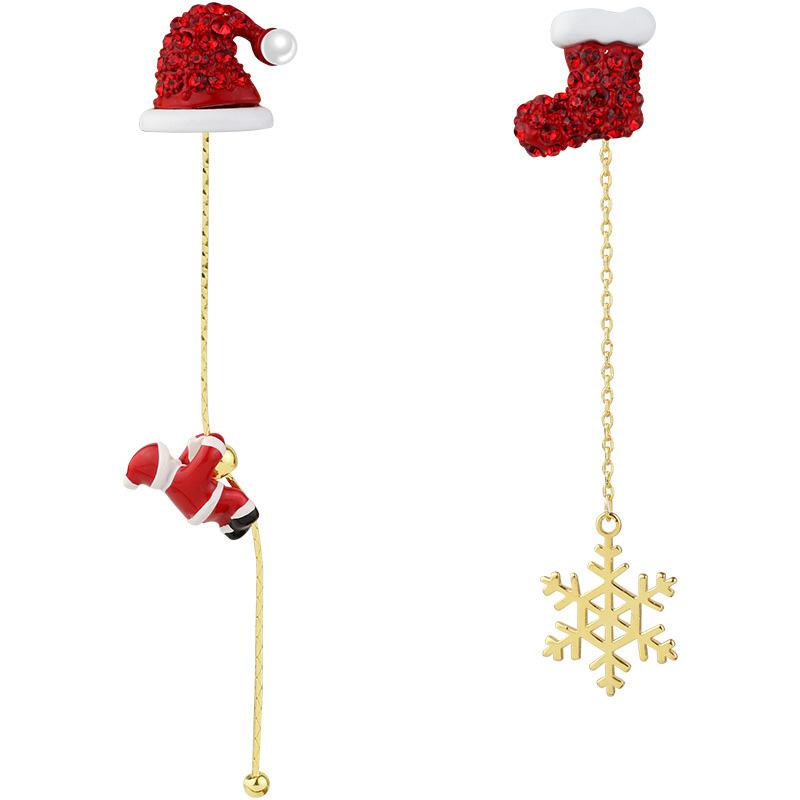 Weihnachtsmann Ohrringe
