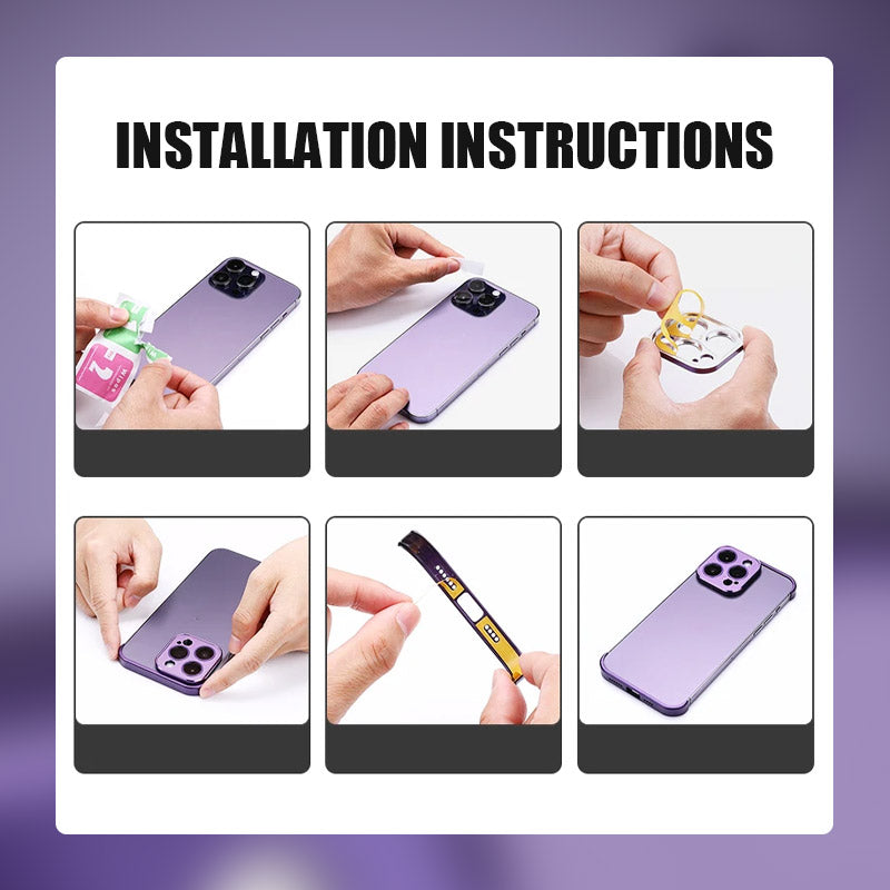 Frendorf | Metall-Eckpad-Rahmen-Handyhülle