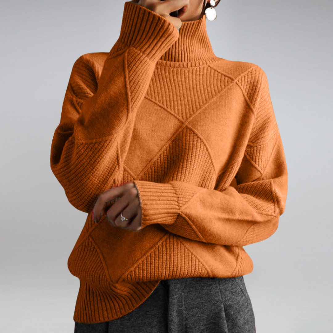 Frendorf | Kuscheliger  Damen Rollkragenpullover