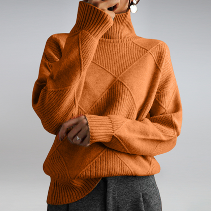 Frendorf | Kuscheliger  Damen Rollkragenpullover