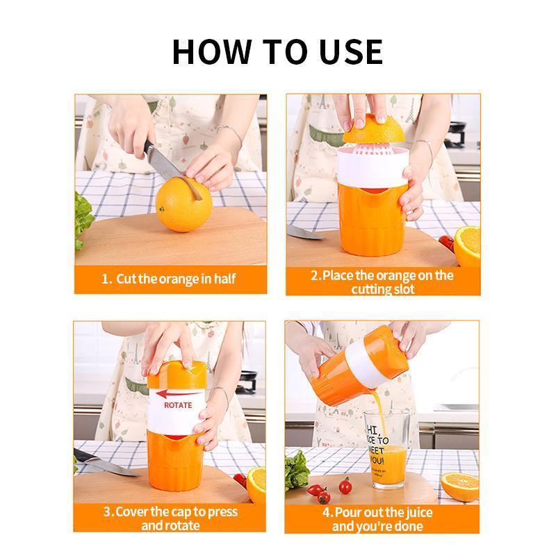Frendorf | 100% Frisch DIY Handmixer Tragbarer Zitruspressgerät