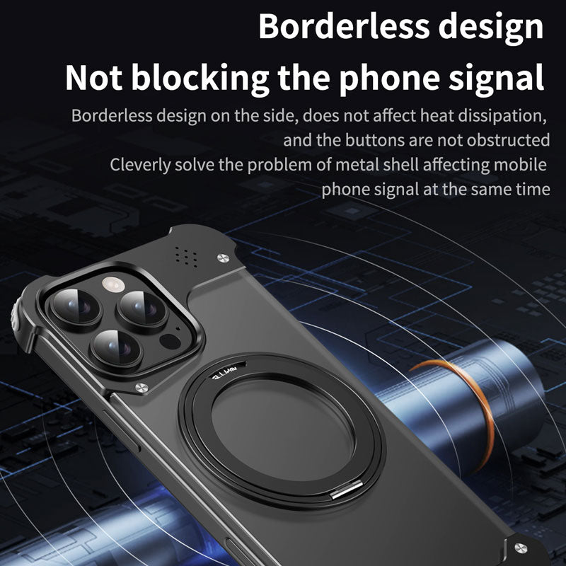 Frendorf | Alloy 360° Rotating Case – Magnetisches Laden & Aromatherapie bereit