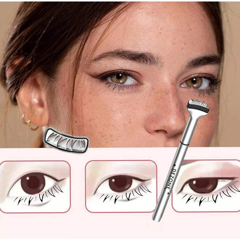 Frendorf | 2-in-1 Eyeliner & Untere Wimpernstempel Set