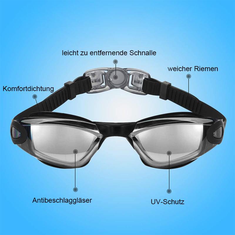 Frendorf | Keine undichte Anti-Nebel-UV-Schutz Triathlon-Schwimmbrille