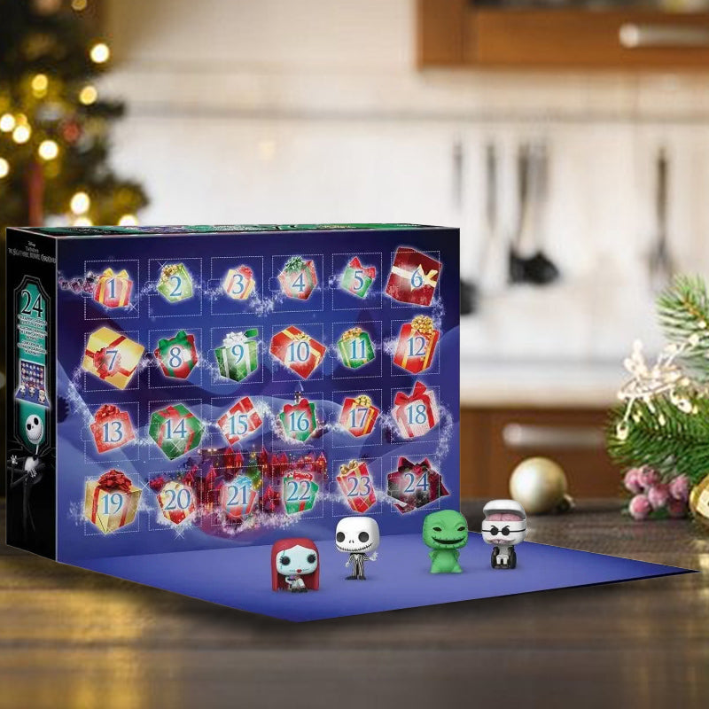 Frendorf Nightmare Before Christmas Adventskalender 2024 | 24 Pocket Pop! Figuren für Sammler