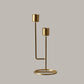 Frendorf | CandleLuxe Metall Kerzenhalter & Kandelaber | Modernes Design | In Gold & Schwarz erhältlich