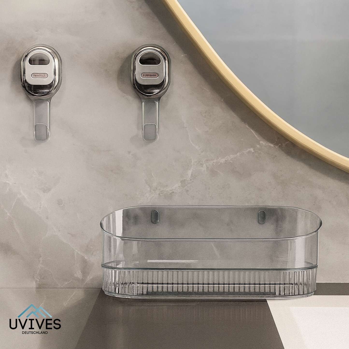 Frendorf | BathRack – Ordnung ohne Bohren & ohne Chaos!