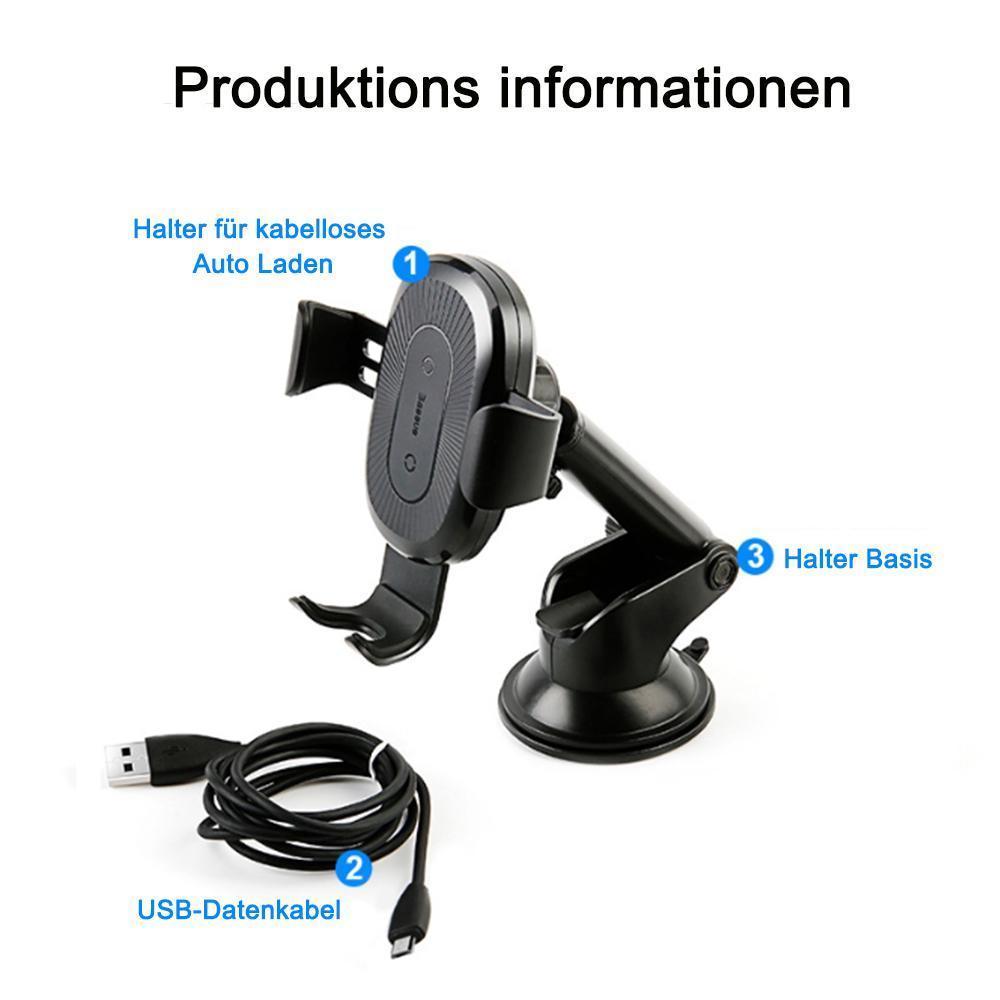 Frendorf | 3 in 1 Kabelloses Ladegerät und Autotelefonhalter