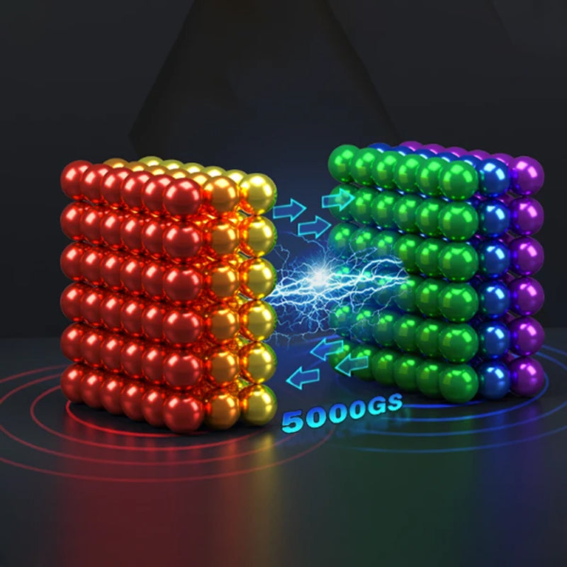 Frendorf | Mehrfarbige DigitDots 216 Stück Magnetkugeln