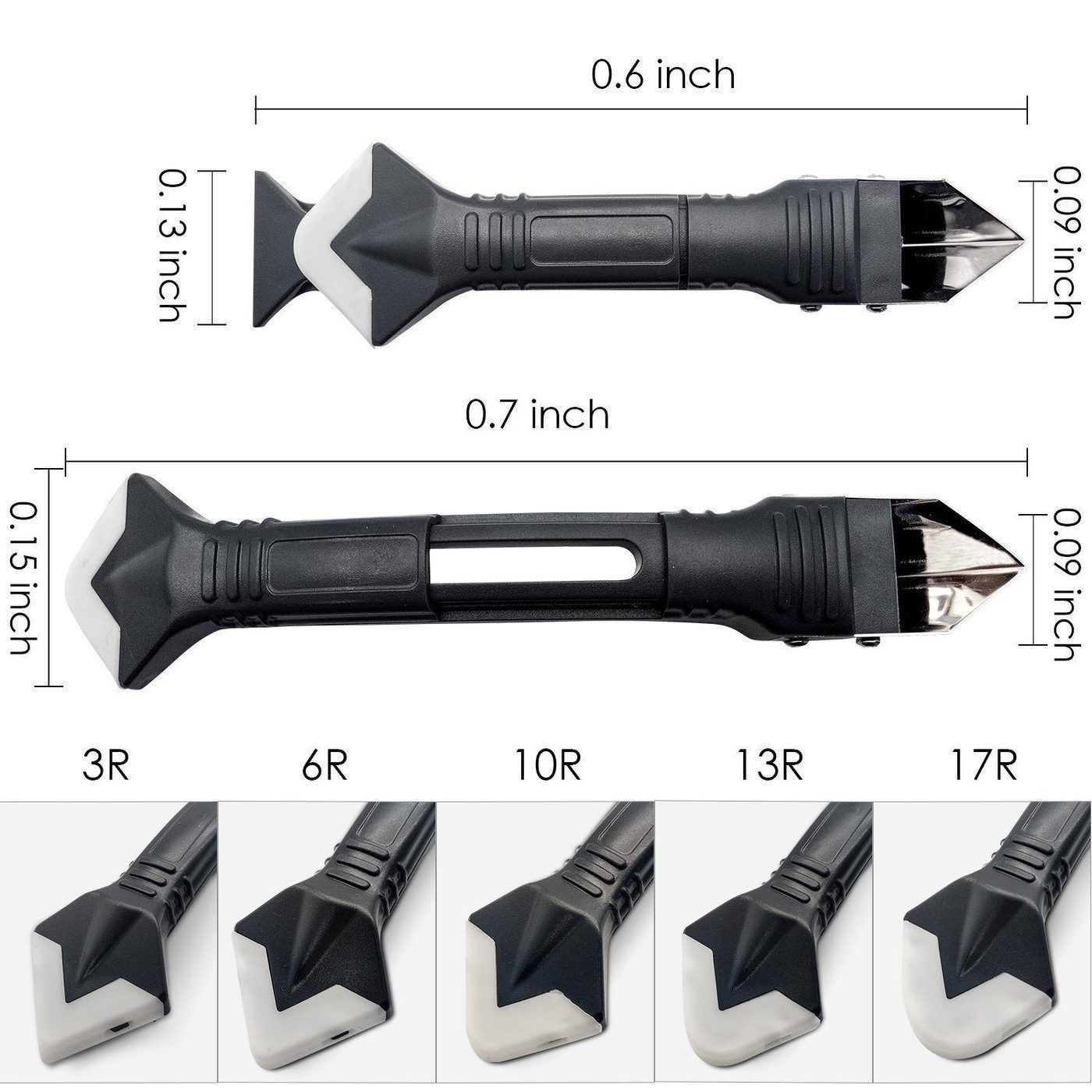 Frendorf | 3 IN 1 SILIKON Dichtungswerkzeuge（EDELSTAHLKOPF）