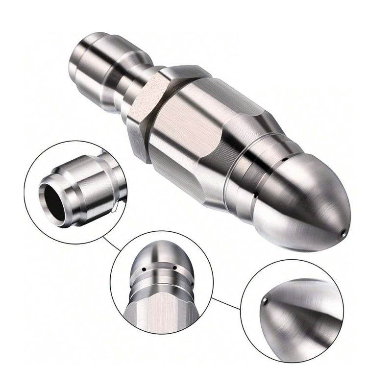 Frendorf | Hochdruckreiniger Abwasserspritzdüse mit 1/4'' Schnellanschluss