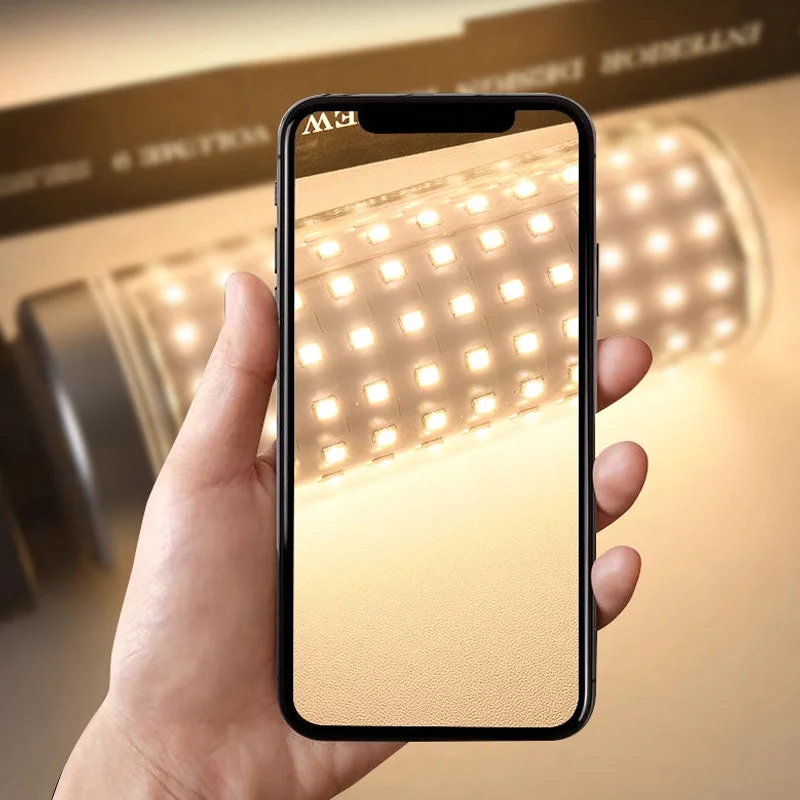 Frendorf | LumaBright Energiesparende LED-Lampe | Warmweiß & Kaltweiß | Nachhaltig & Langlebig | Für Zuhause & Büro