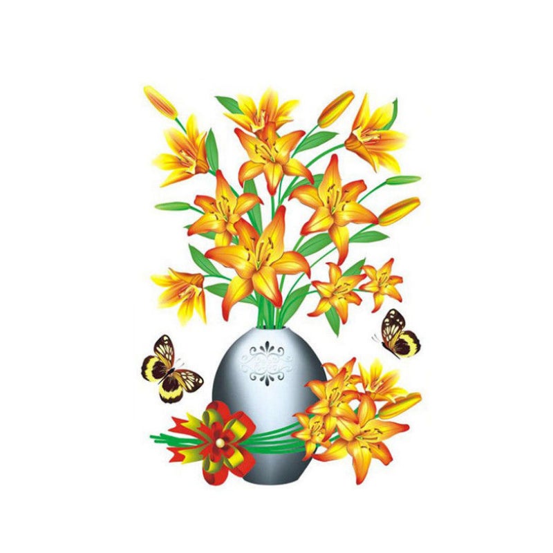 Frendorf | DIY Pflanze Vase 3D Stereo Aufkleber Selbstklebend
