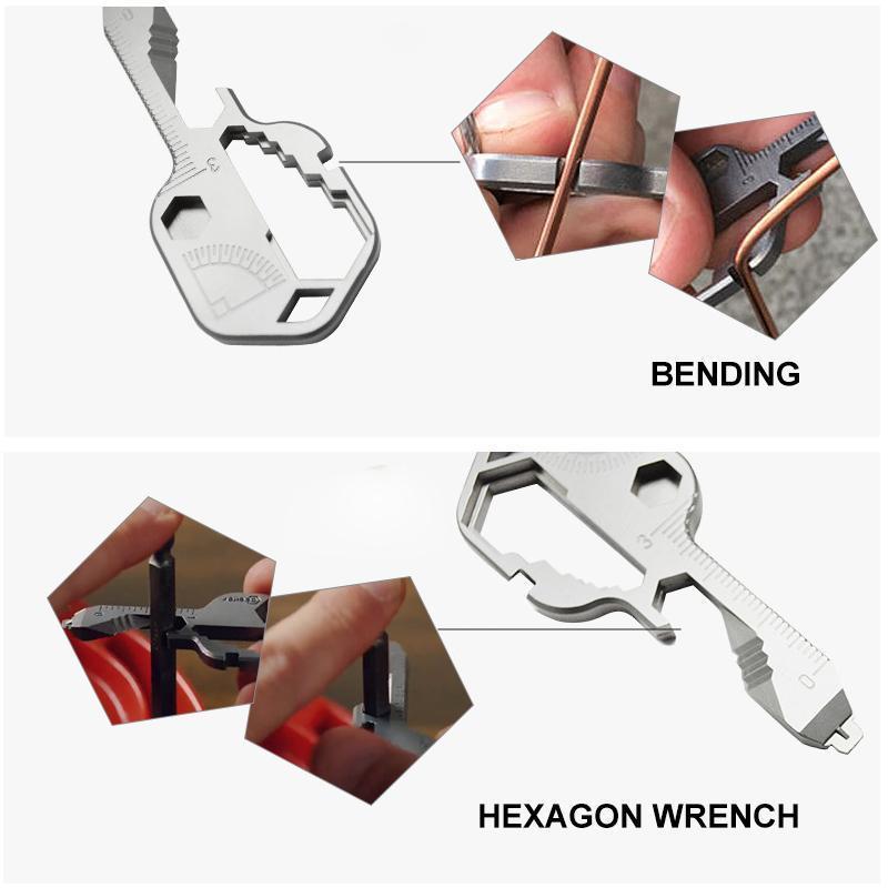 Frendorf | 24 In 1 Multifunktions Tragbares Schlüsselwerkzeug