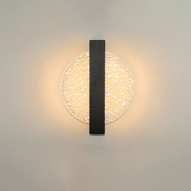 Kreative Acryl Riss Design LED Wandleuchte Lampe