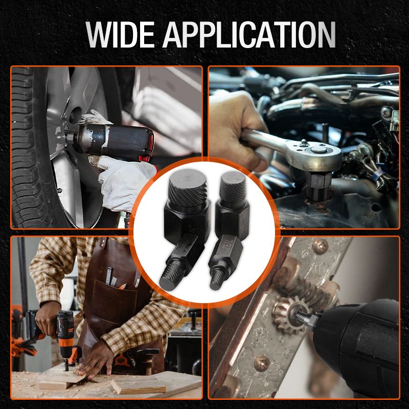 Frendorf | 26-teiliges Extraktionsset für gebrochene Schrauben und Bolzen