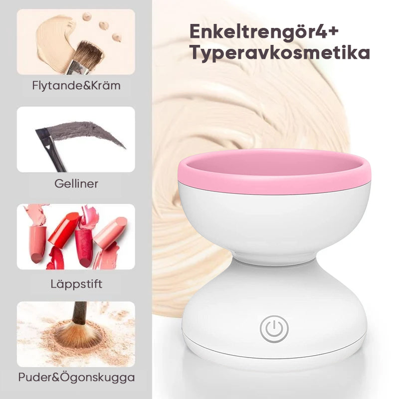 Frendorf | Elektrischer Make-up Pinselreiniger - Schnelle und Gründliche Reinigung