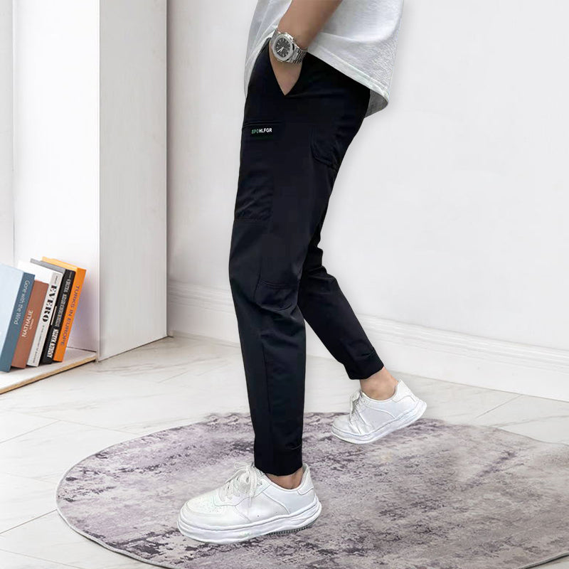 Frendorf | Skinny-Cargohose mit hohem Stretchanteil und mehreren Taschen für Herren