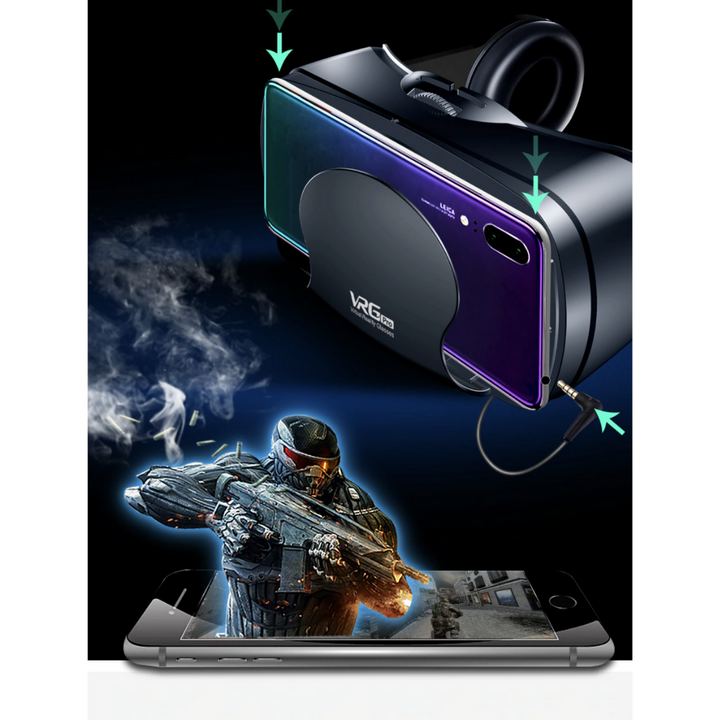 Frendorf | ImmersionX VR-Brille - intelligente VR-Brillen mit integrierten Kopfhörern