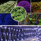 Frendorf | SolarNet Glow Outdoor LED Lichterkette | Fischnetz Design | Solarbetrieben | Stimmungsvolles Licht für Garten und Balkon