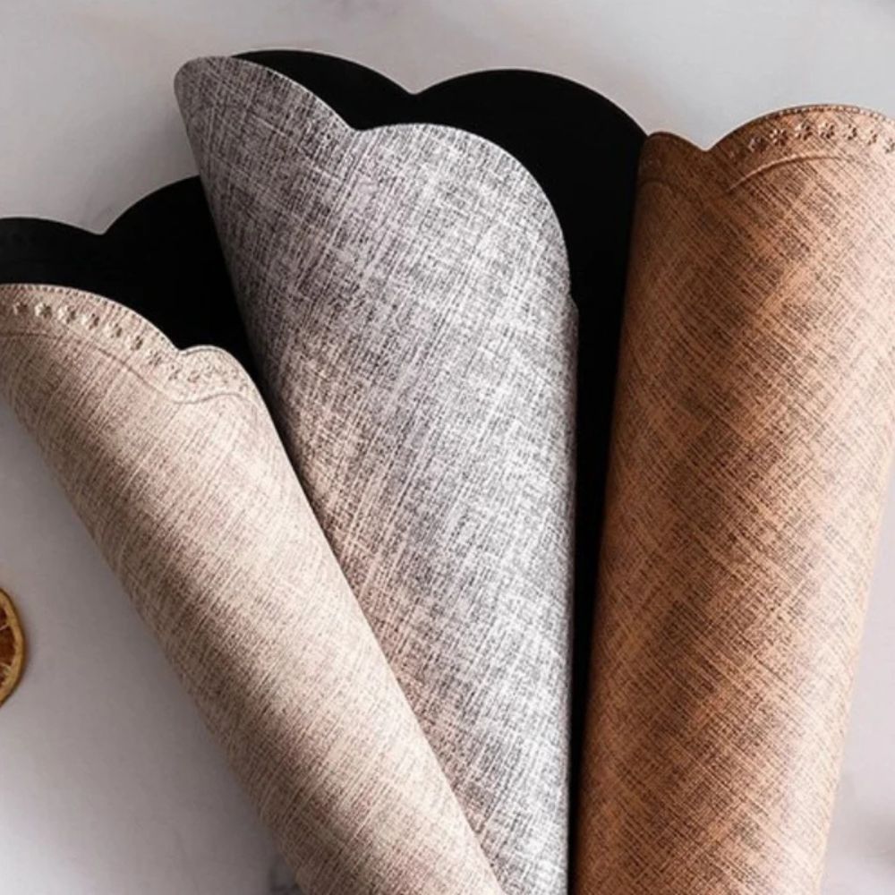 Frendorf | Wellendekor Wasserdichte Tischunterlage