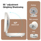 Frendorf | BreezeMate Mini-USB Ventilator | Tragbar & Wiederaufladbar | Verstellbar | Wand- & Desktopnutzung