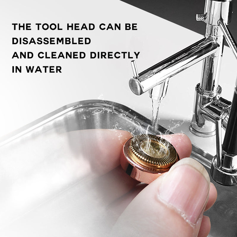 Frendorf | 2 in 1 Schmerzfreie Augenbrauen / Gesichtsbehaarung Entferner Maschine