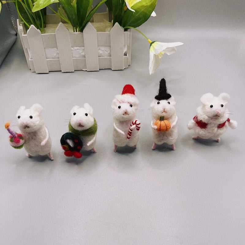 Frendorf | Filzmaus- und Kürbisornament