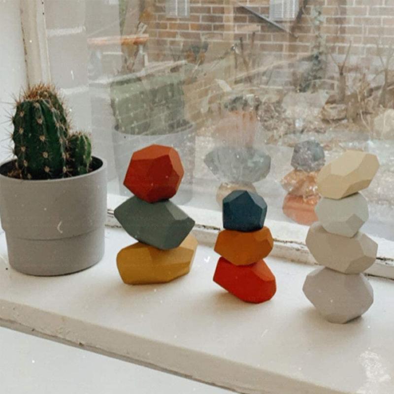 Frendorf | Balancierblöcke Naturholz Spielzeug