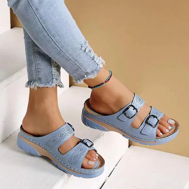 Frendorf | Frau Orthopädische Sandalen aus Leder