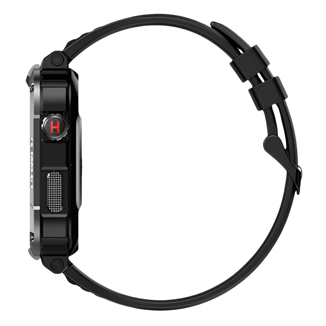 Frendorf | IronPulse X1 Robuste Smartwatch – Stoßfest, Wasserfest & Gesundheitsmonitor