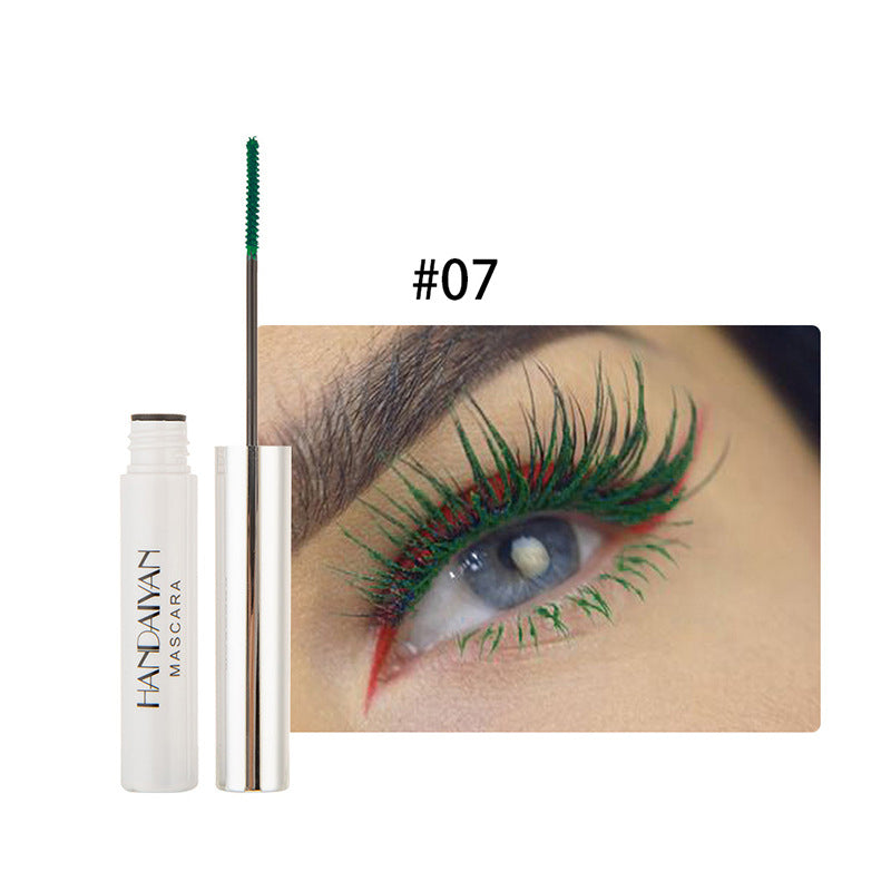 12 Farben bunte Mascara