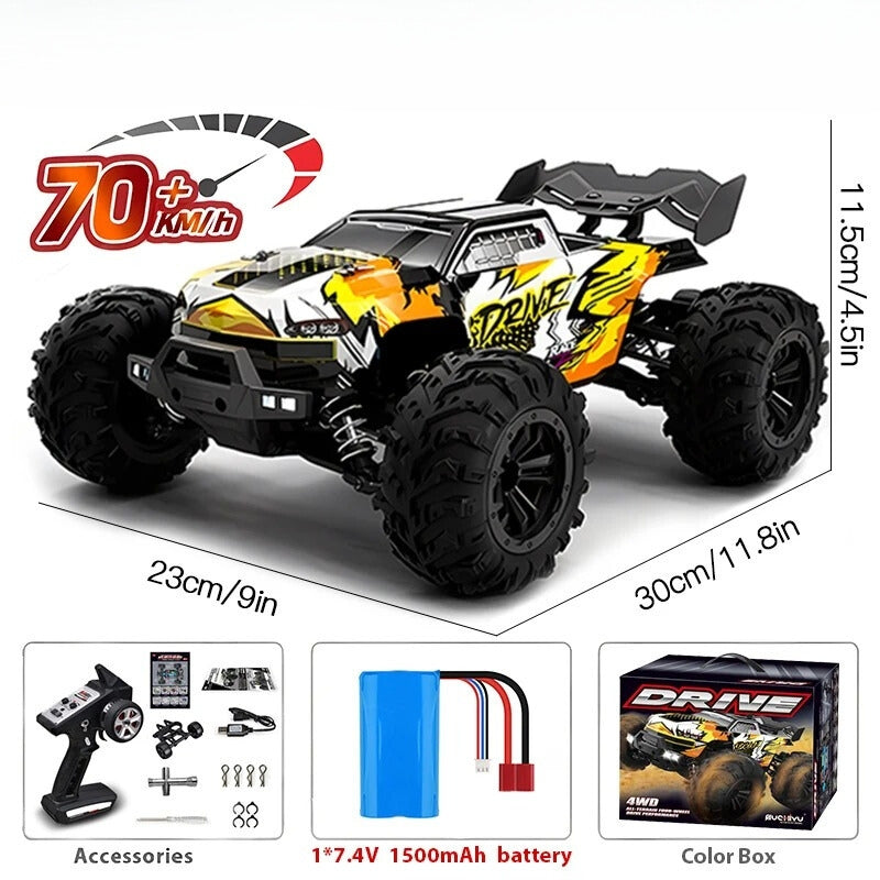 Frendorf | Hochgeschwindigkeits-RC-Auto – 4WD Offroad-Remote-Control-Auto