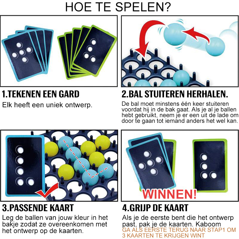 Frendorf | Bounce Off Spiel - Für ein aktives und unterhaltsames Spielerlebnis