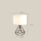 Frendorf | Moderne geometrische Draht Tischlampe