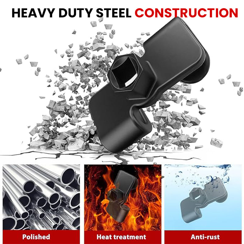 Frendorf | 21mm Sechskantverbinderadapter für Steckschlüssel – Robuste Verlängerung für mehr Hebelwirkung