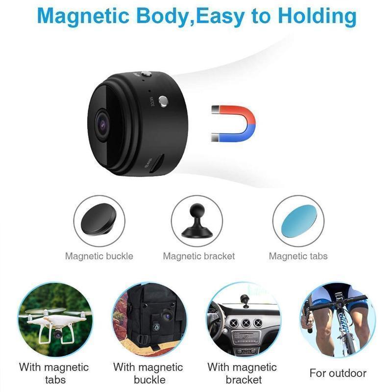 Frendorf | ✨Blitzverkauf 50% RABATT✨1080p Magnetische WiFi Mini Kamera