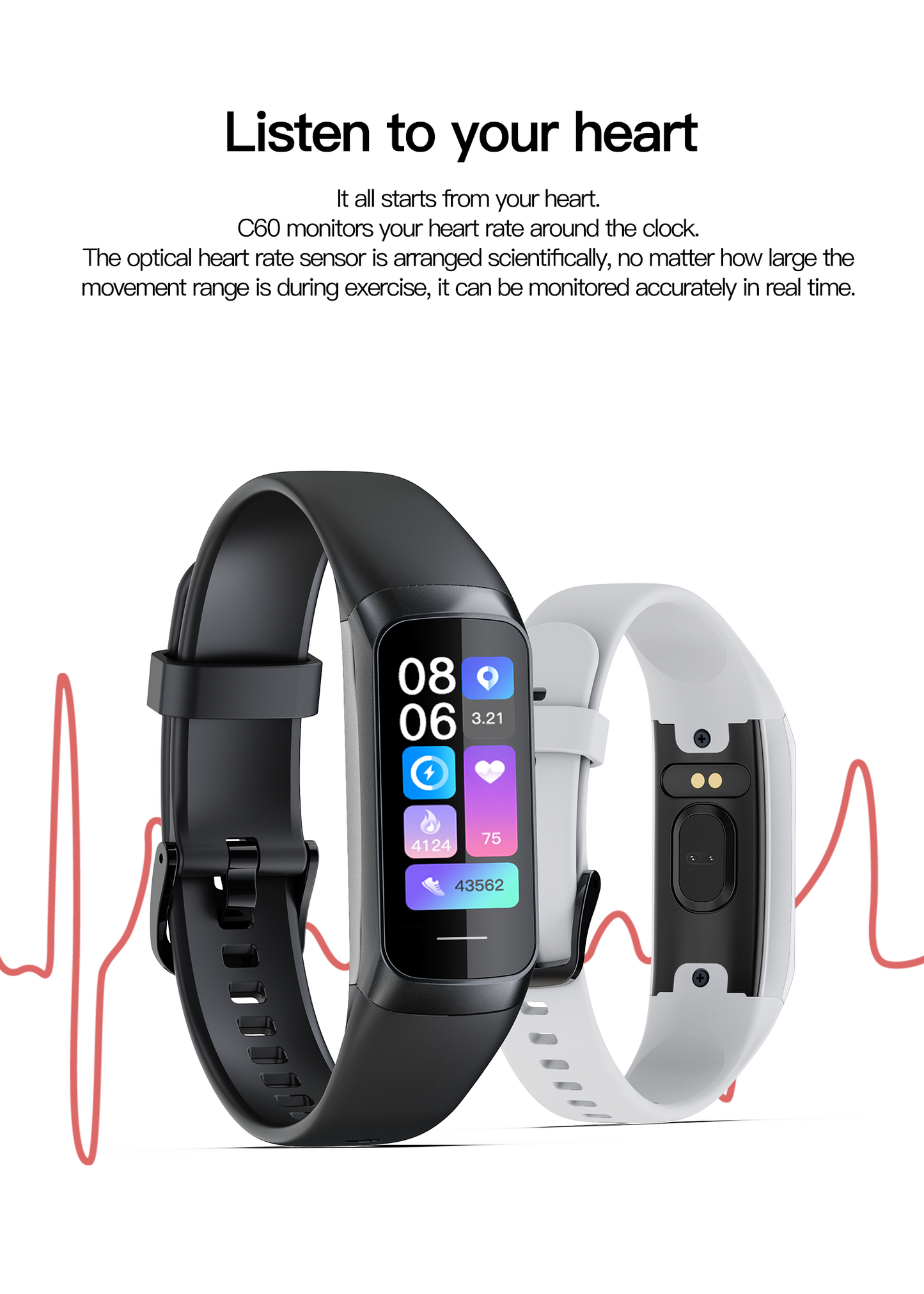 Frendorf | Fitness Tracker Uhr – Stylisch & Funktional für Aktive Lebensstile