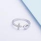 Frendorf | Love S925 Sterling Silber Kreuz Ring