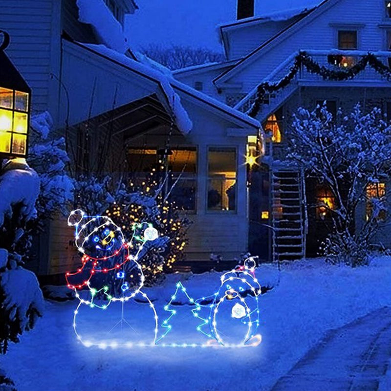 Frendorf | Verspieltes animiertes Schneeballlicht