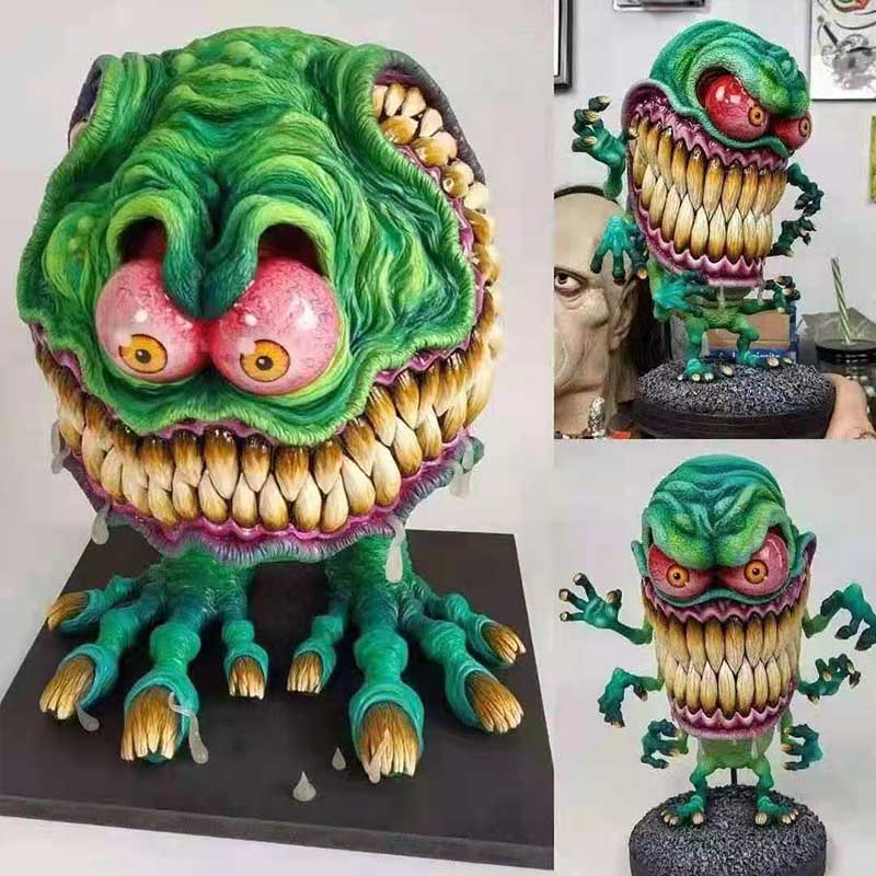 Frendorf | Wütende Große Mund Monster Statuen
