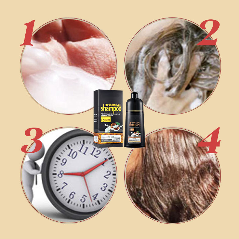 Frendorf | 3 in 1 Schwarze Haar Shampoo Spülung