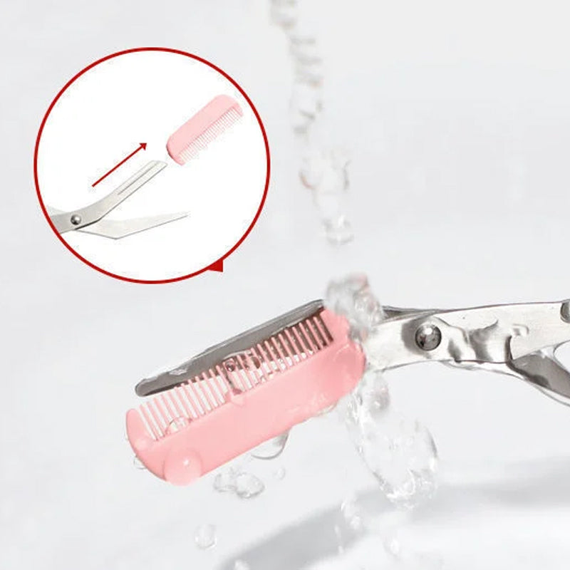 Frendorf | Augenbrauen Trimmer SetAugenbrauen Schere mit Kamm️