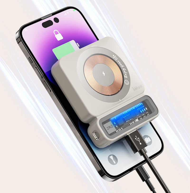 Frendorf | 10000mAH Große Kapazität Magnetisches Lade-Powerbank