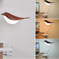 Frendorf | BrightBird Nordic LED Tischlampe | USB-Ladung | Nachtlicht mit Vogelclip | Modernes Design