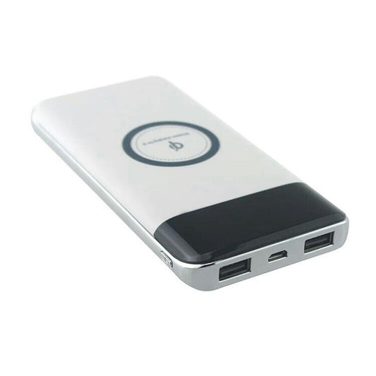 Frendorf | 2-in-1 USB & Type-C Wireless-Ladepad & Powerbank mit digitaler Anzeige